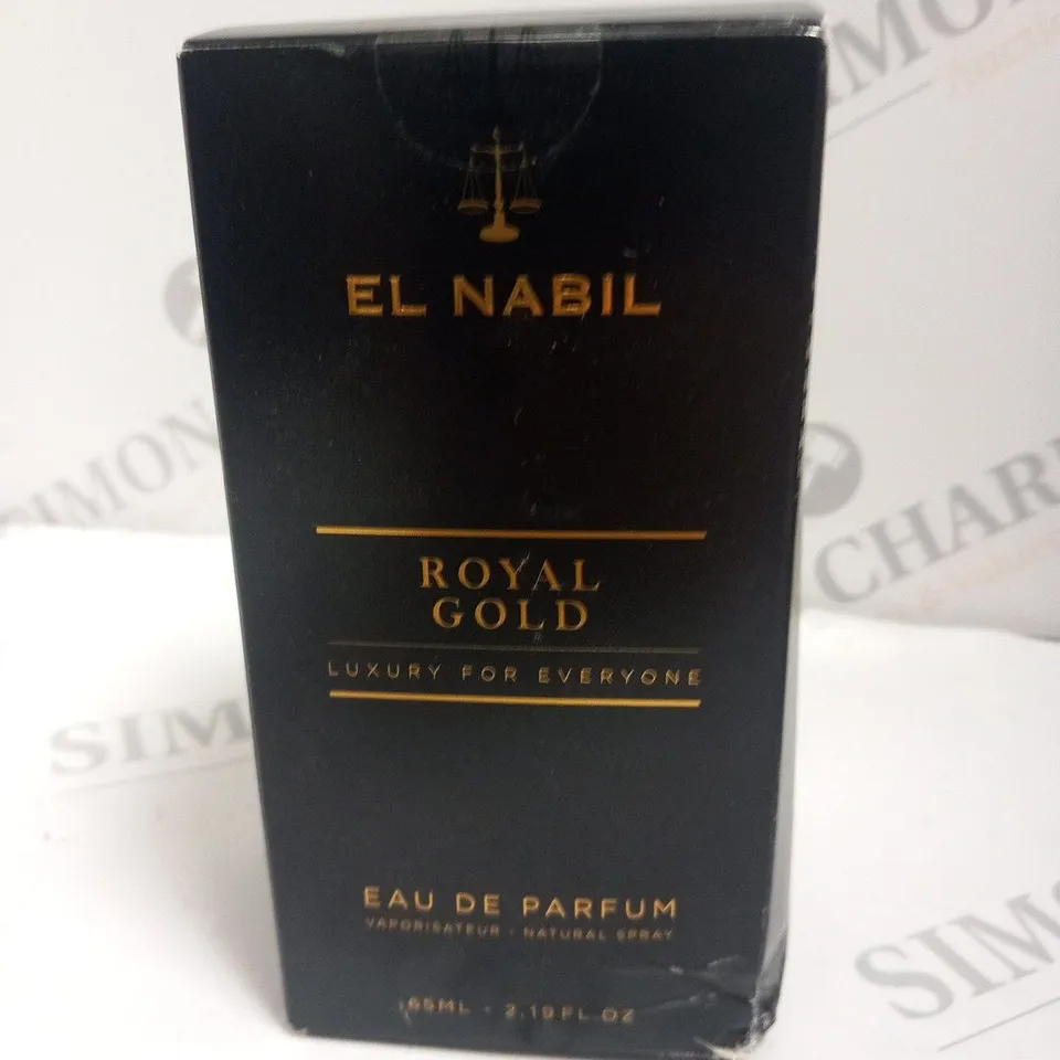 BOXED EL NABIL ROYAL GOLD EAU DE PARFUM 50ML 