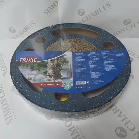 SEALED TRIXIE SCRATCHING DRUM WITH CATNIP