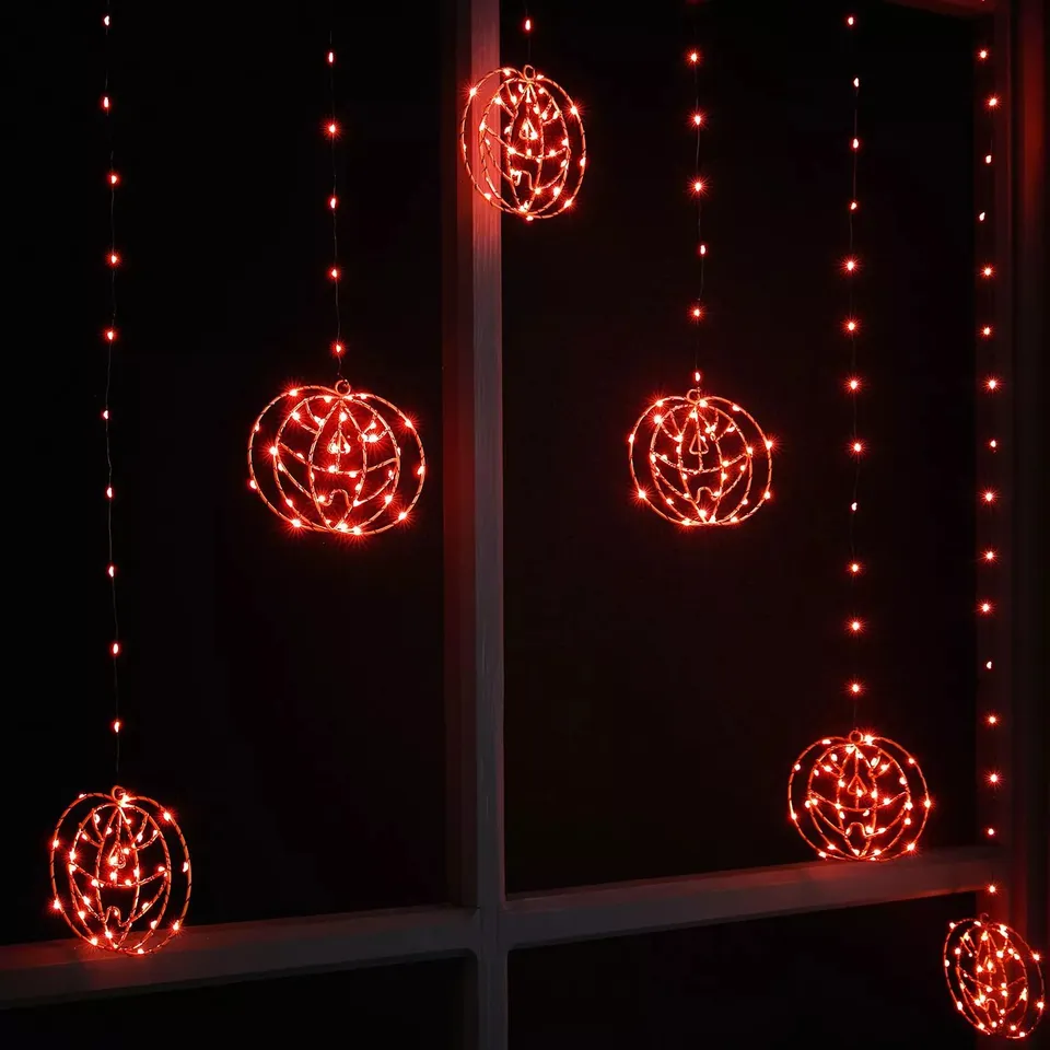 PUMPKIN CURTAIN LIGHT