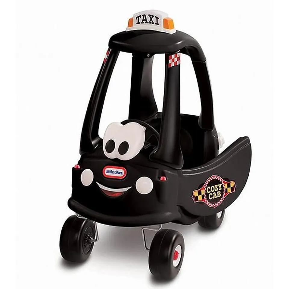 BOXED LITTLE TIKES COZY COUPE (BLACK CAB)