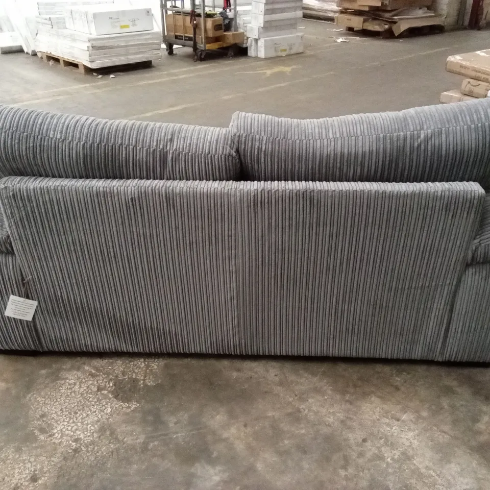 AMALFI STANDARD BACK FABRIC SOFA BED - CHARCOAL RRP £699