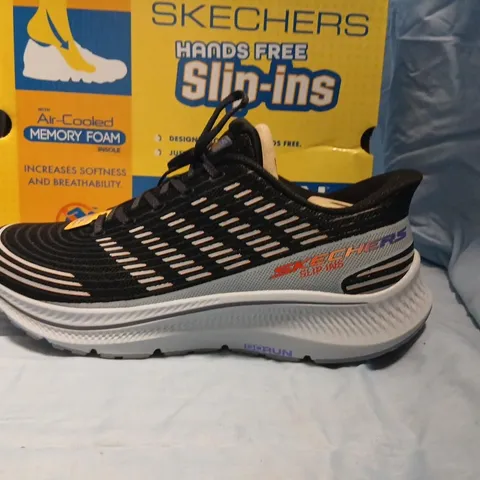 SKECHERS SLIP-INS WOMEN’S GO RUN CONSISTENT 2.0 SENNA UK 6 (US 9) BLACK/GRAY