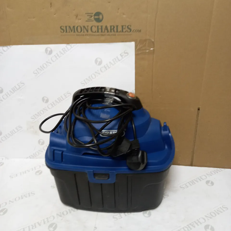 DRAPER 10L 100W 230V WET & DRY VACUUM CLEANER 