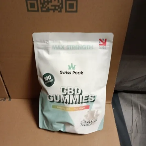 SWISS PEAK CBD GUMMIES – MAX STRENGTH 500G - BEST BEFORE 15/6/27 