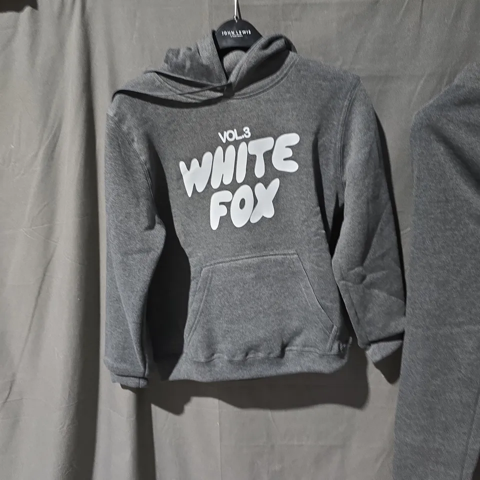 WHITE FOX VOL.3 HOODIE & JOGGERS – GREY