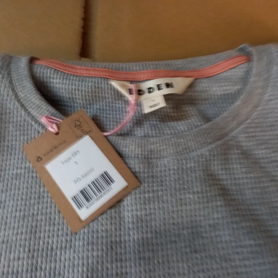 BODEN GREY JUMPER - S