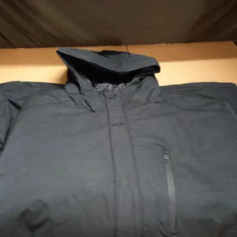 BIGDUDE BLACK COAT - SIZE 5XL