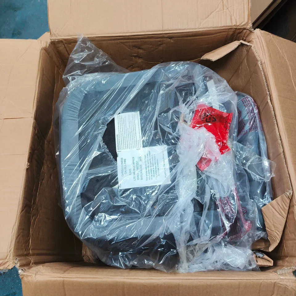 PAIR OF ALISHA DINING CHAIRS - CHARCOAL/BLACK - COLLECTION ONLY