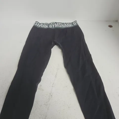 GYMSHARK MEN'S JOGGERS – BLACK – SIZE M