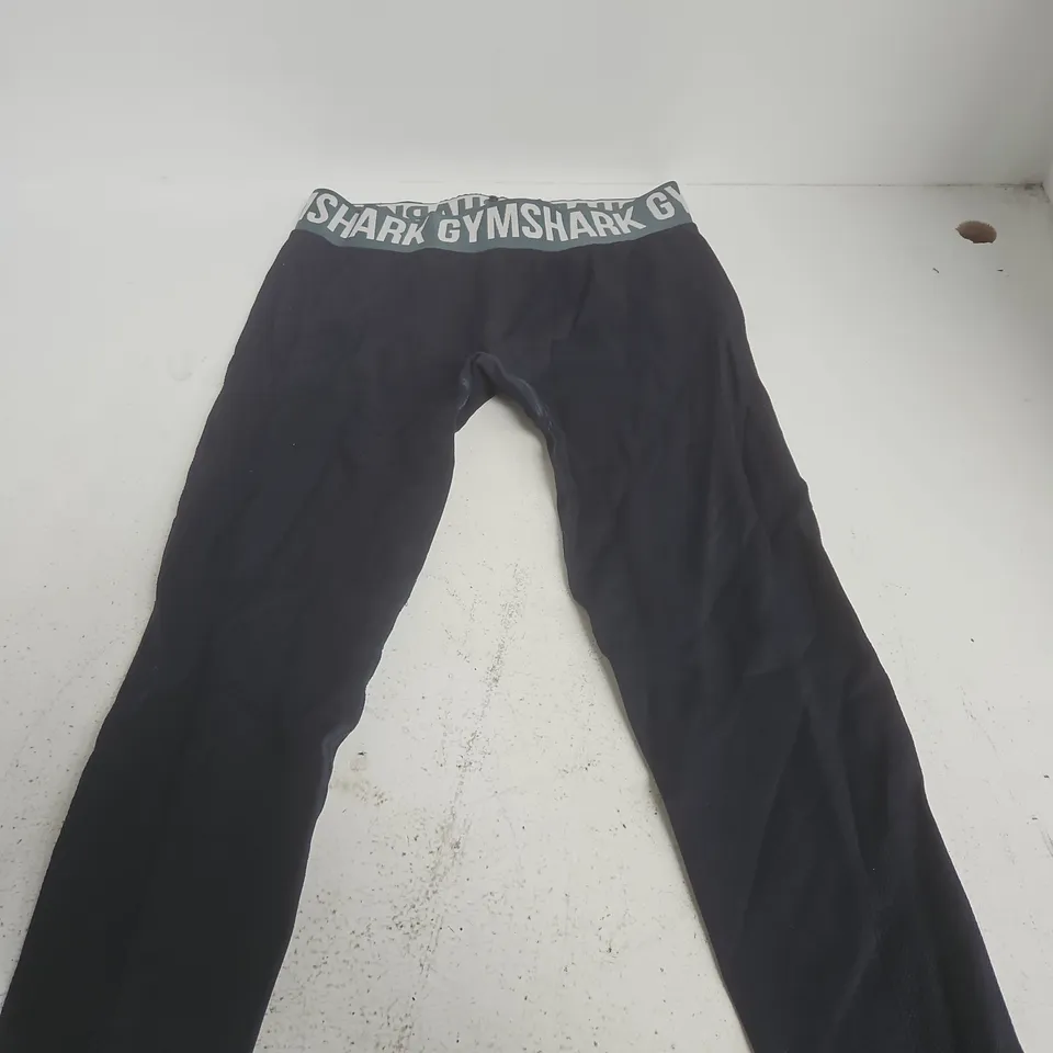 GYMSHARK MEN'S JOGGERS – BLACK – SIZE M