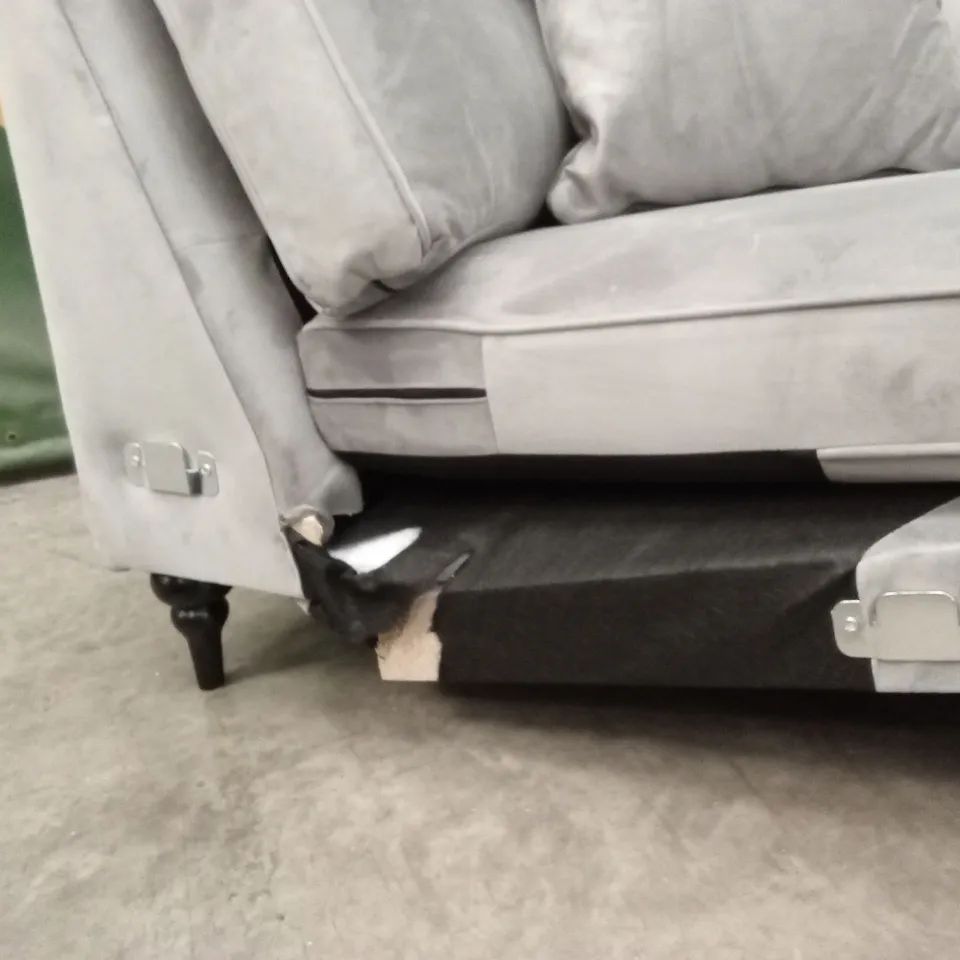 VICTORIA CORNER GROUP SOFA - GREY RRP £1119