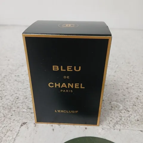 BOXED BLEU DE CHANEL PARIS L'EXCLUSIF PARFUM 100ML