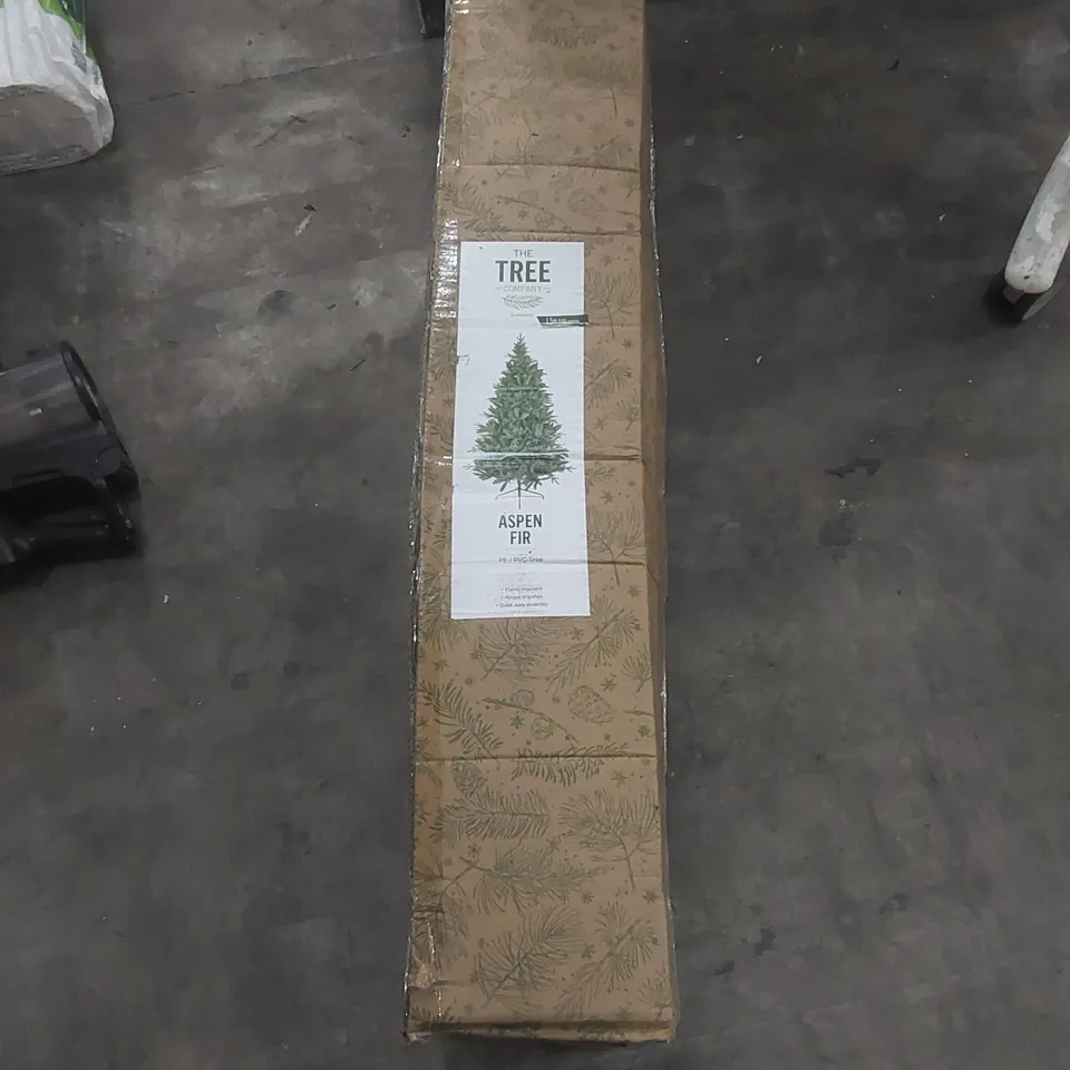 BOXED PVC APSEN FIR CHRISTMAS TREE 5FT