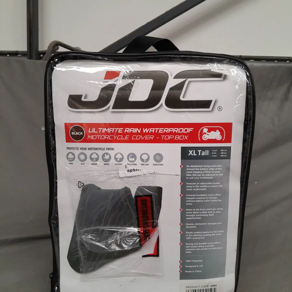 JDC ULTIMATE RAIN WATERPROOF MOTORCYCLE COVER