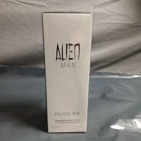 SEALED MUGLER ALIEN MAN HAIR & BODY SHAMPOO – BOXED 200ML
