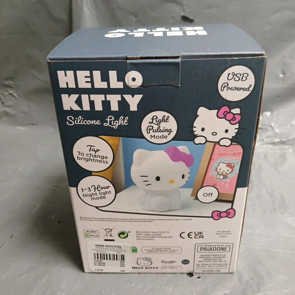 BOXED HELLO KITTY SILICONE LIGHT