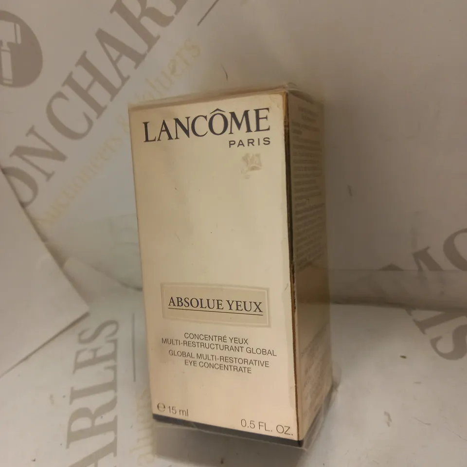 SEALED LANCOME ABSOLUE YEUX MULTI RESTORATIVE EYE CONCENTRATE 15ML