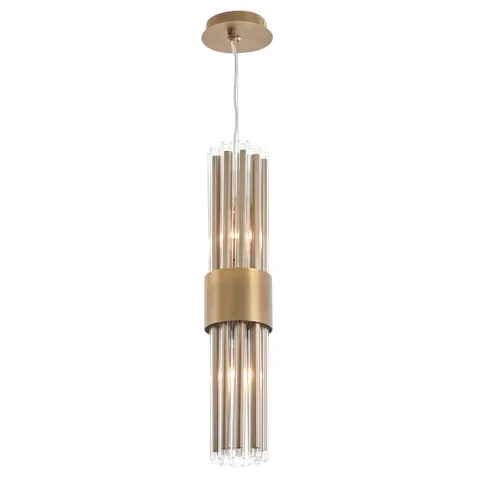 BOXED AIVLEY 2-LIGHT SINGLE CYLINDER PENDANT