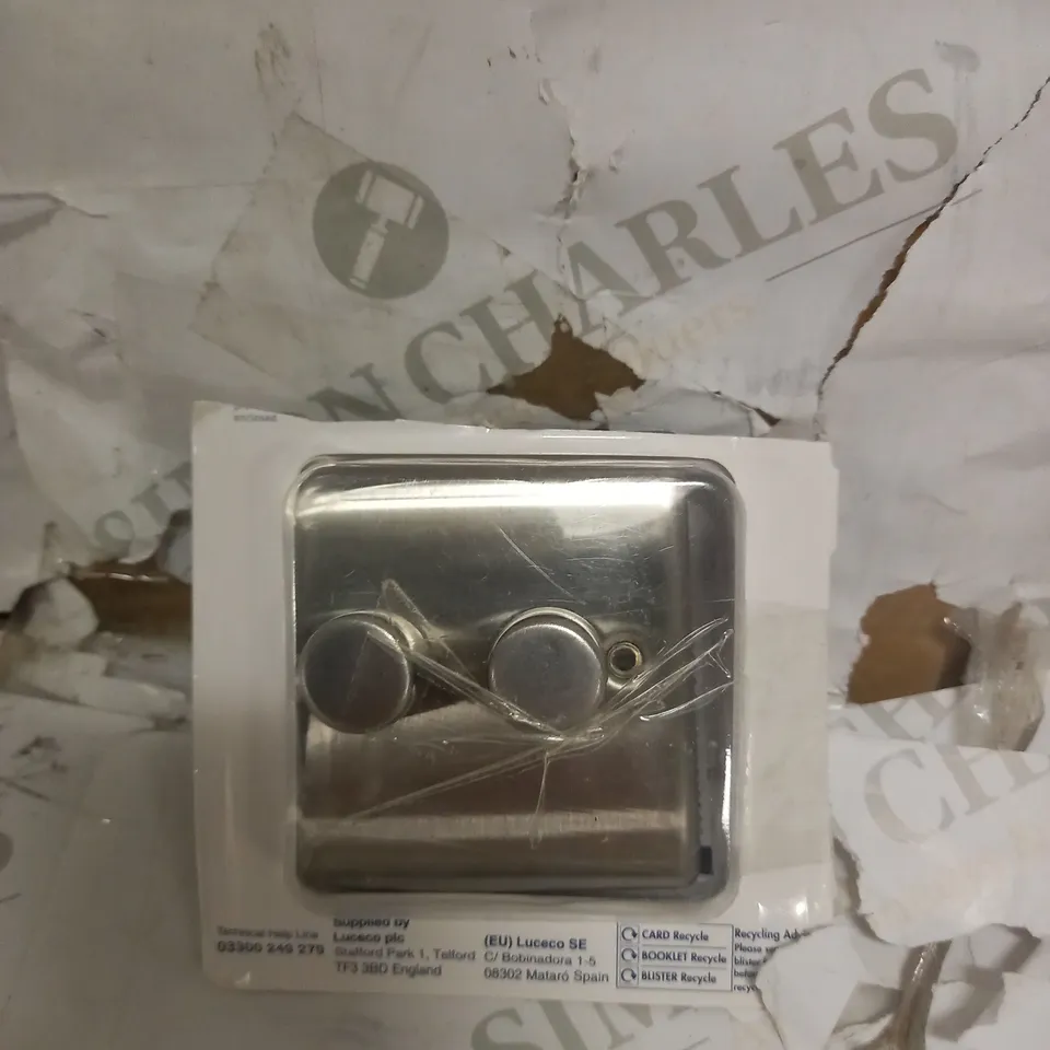 BG ELECTRICAL DOUBLE DIMMER INTELLIGENT LIGHT SWITCH