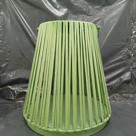 My Garden Stories Braided Rope Medium Solar Powered Outdoor Light – Green