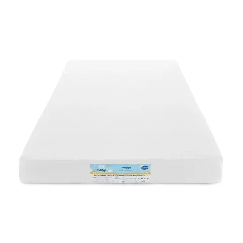 QUALITY BAGGED SILENTNIGHT SAFE NIGHTS SNUGGLE BREATHABLE COT MATTRESS - 70cm