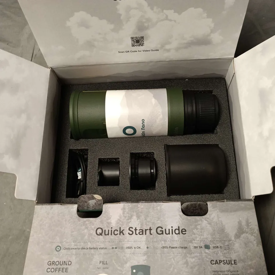 OUTLN NANO PORTABLE ELECTRIC ESPRESSO MACHINE 