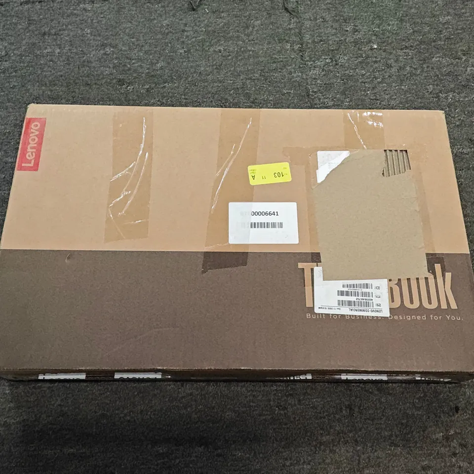 BOXED LENOVO THINKBOOK 16 G6 IRL INTEL I5-13420H 256GB IN ARTIC GREY