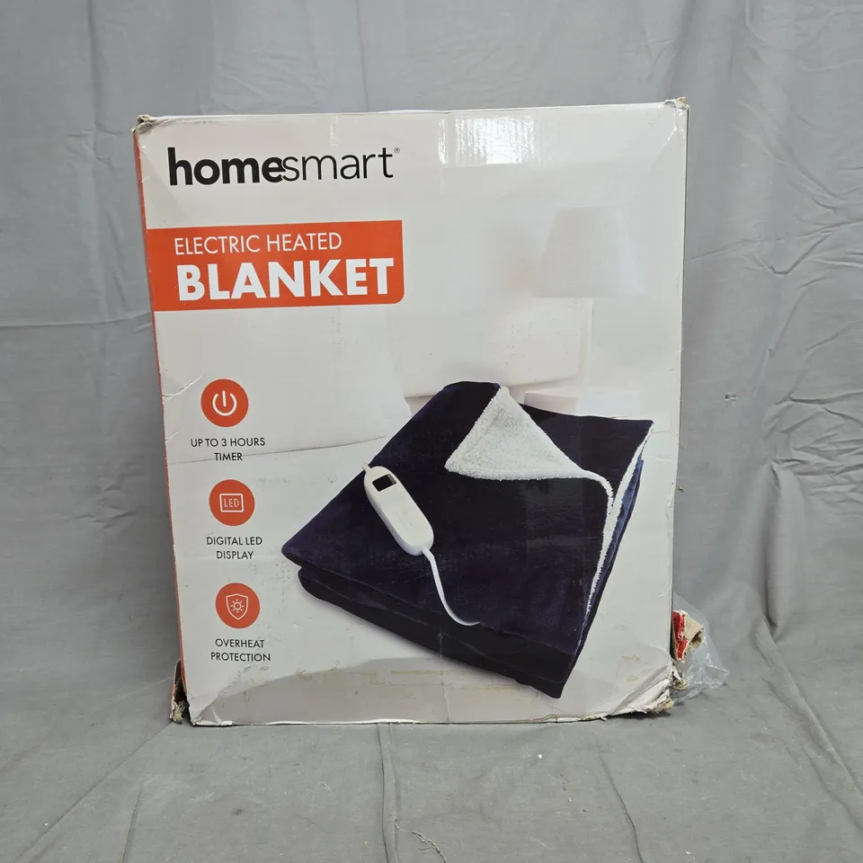 HOMESMART ELECTRIC HEATED BLANKET