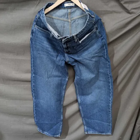 MANGO (MNG) BALLOON JEANS – HIGH WAIST, LOOSE FIT DENIM, UK 12 (EU 40 / US 8)