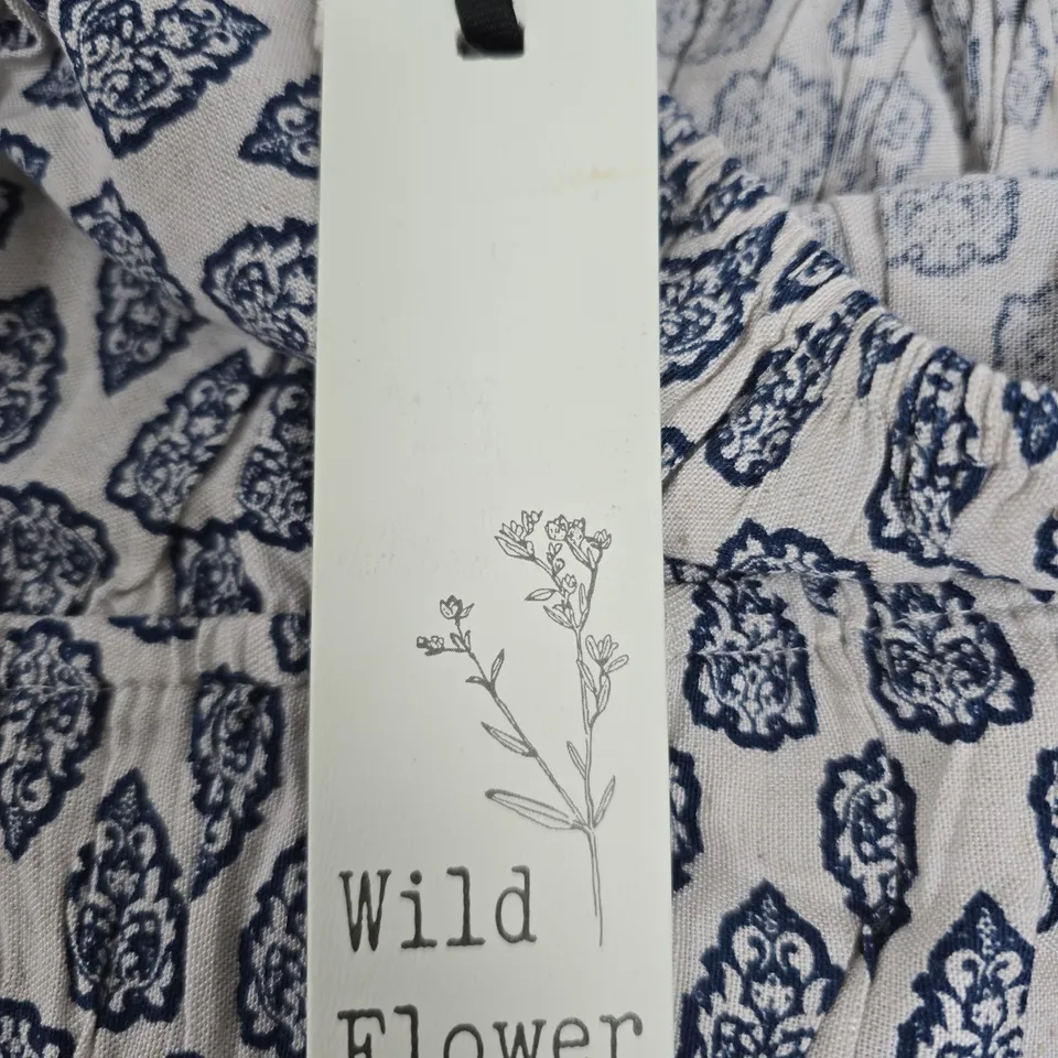 WILD FLOWER NAVY FLORAL DRESS – UK SIZE XL