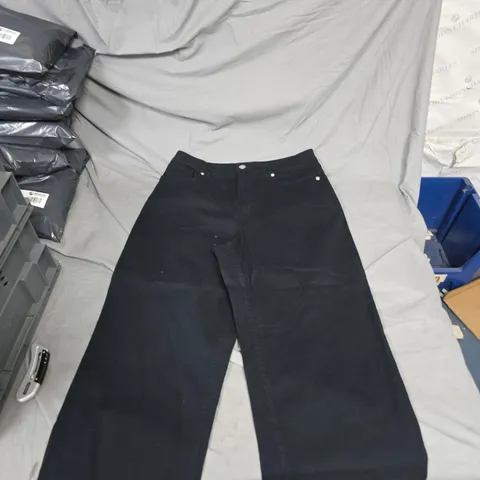 RUSH LONGFORD  TROUSERS – BLACK, UK 8 (EU 28 / IT 44/46) 