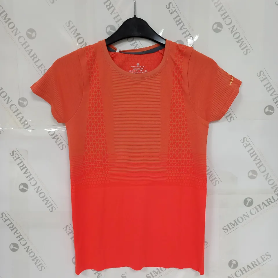 RONHILL TECH MARATHON WOMEN'S T-SHIRT - UK SIZE 6-8