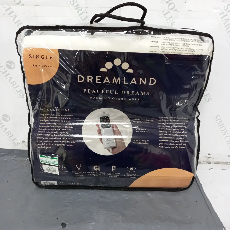 DREAMLAND SINGLE HEATED BLANKET