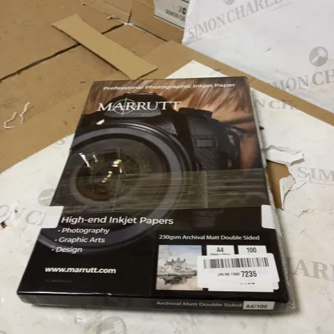 MARRUTT 230GSM ARCHIVAL MATT DOUBLE SIDED INKJET PHOTO PAPER