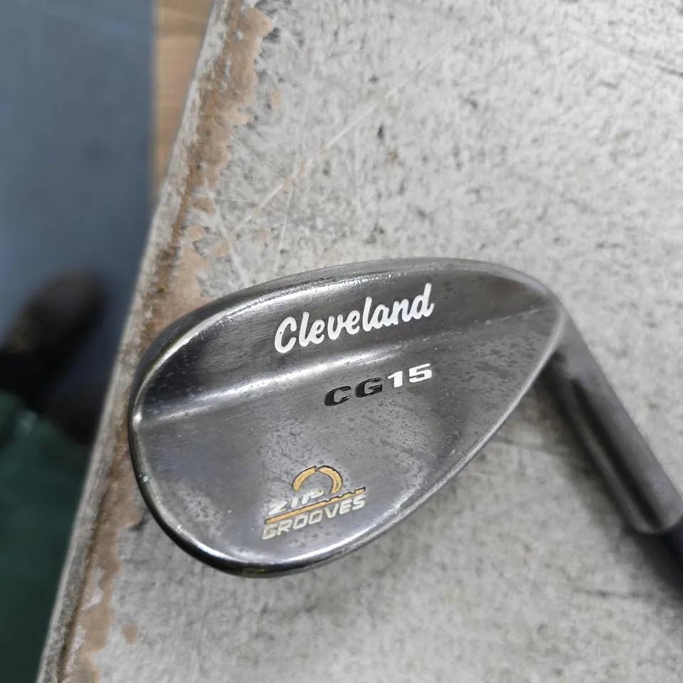 CLEVELAND CG15 GOLF WEDGE – STEEL HEAD, GROOVES