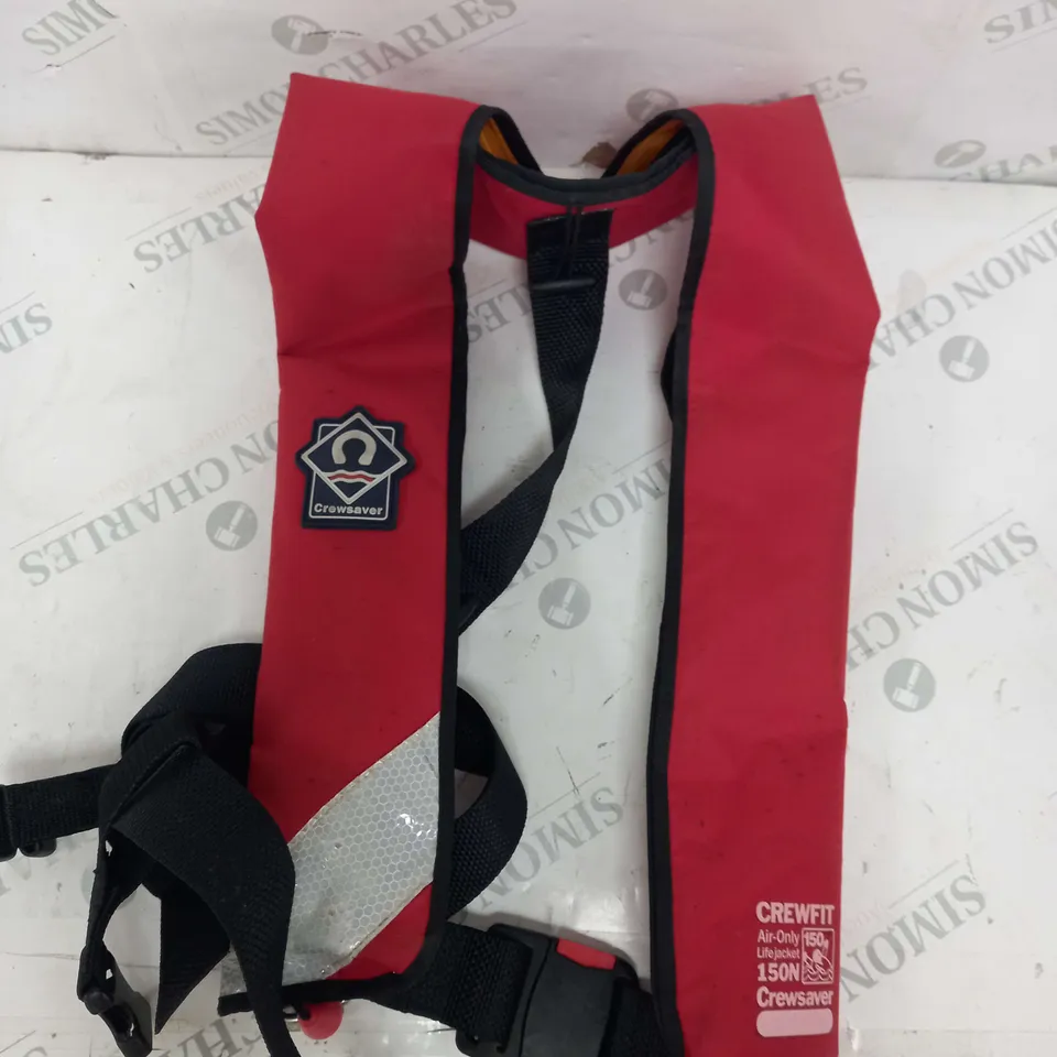 CREWSAVER AIR ONLY 150N LIFE JACKET IN RED