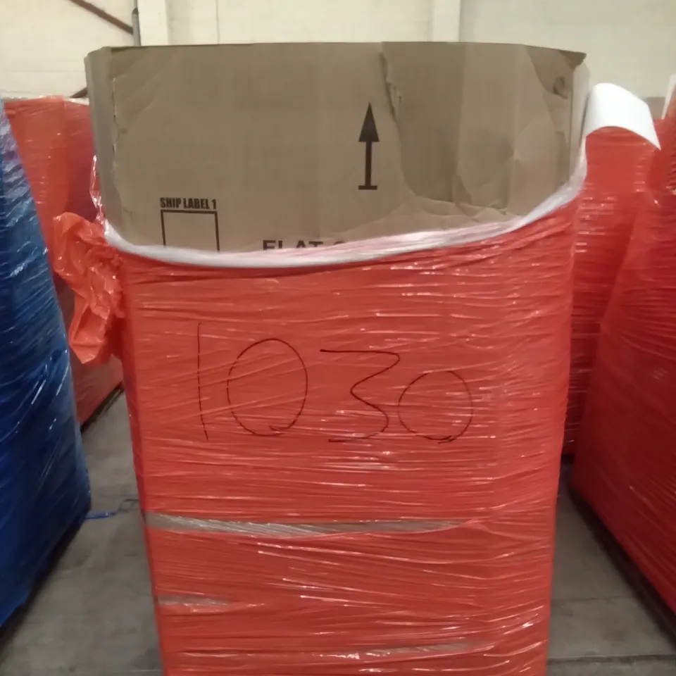 PALLET OF ASSORTED ITEMS INCLUDING SPACE HEATER, HOVERBOARD, ALLOY LASER SWORD, EUFY X8 ROBOVAC, YUOTA LED LIGHTS, LED ROPE LIGHT