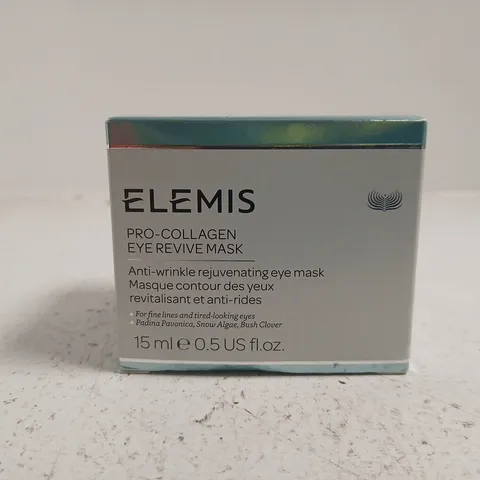ELEMIS PRO-COLLAGEN EYE REVIVE MASK 15ML – BOXED