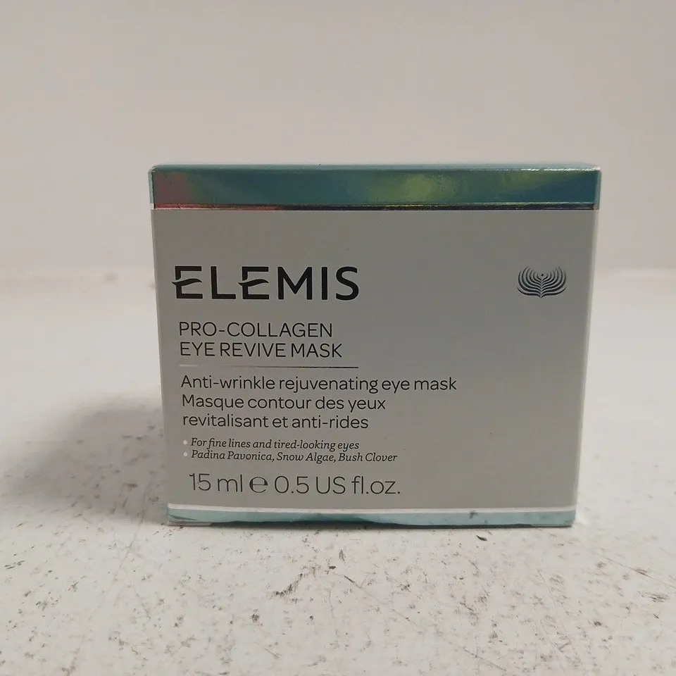 ELEMIS PRO-COLLAGEN EYE REVIVE MASK 15ML – BOXED