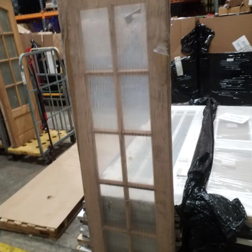 10 GLASS PANEL INTERNAL DOOR 1981×595×40MM