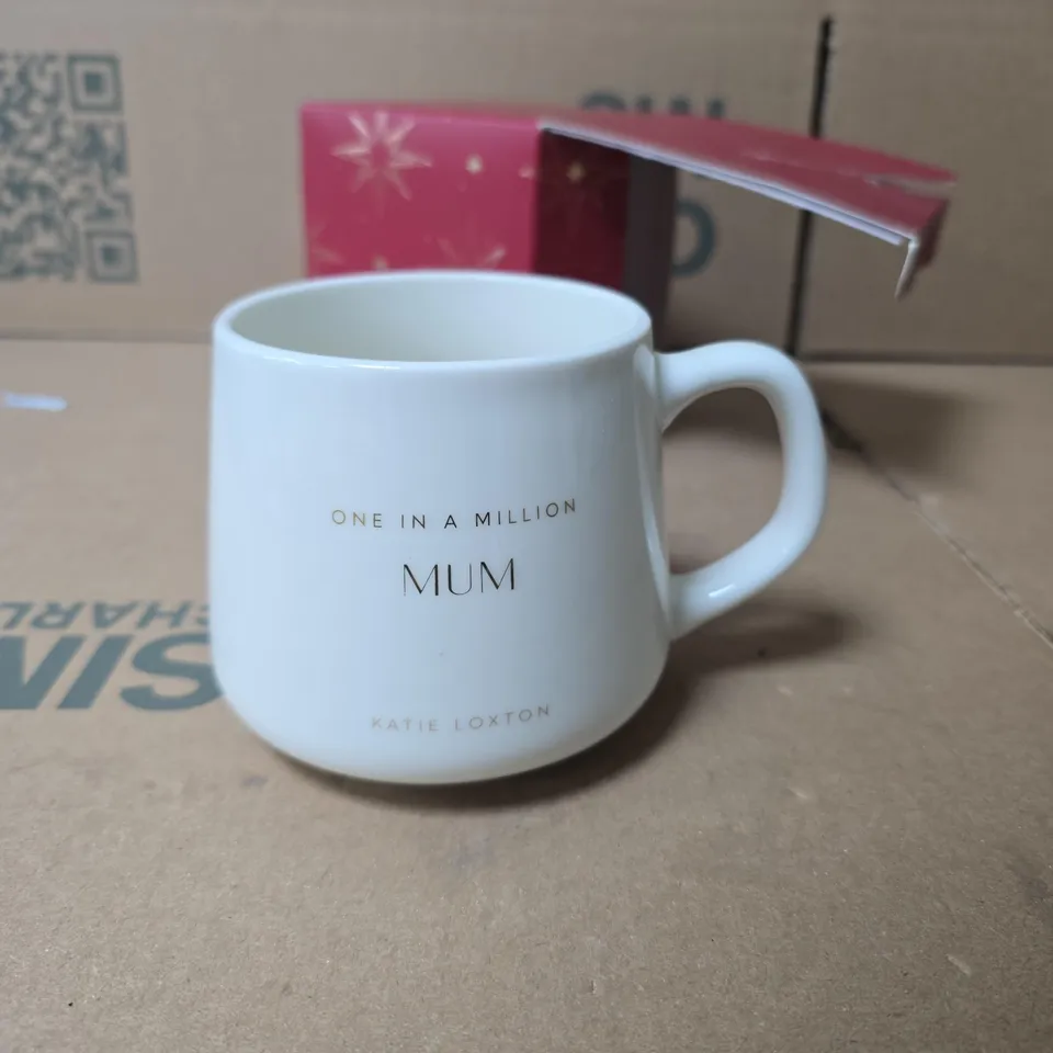 KATIE LOXTON ONE IN A MILLION MUM PORCELAIN MUG