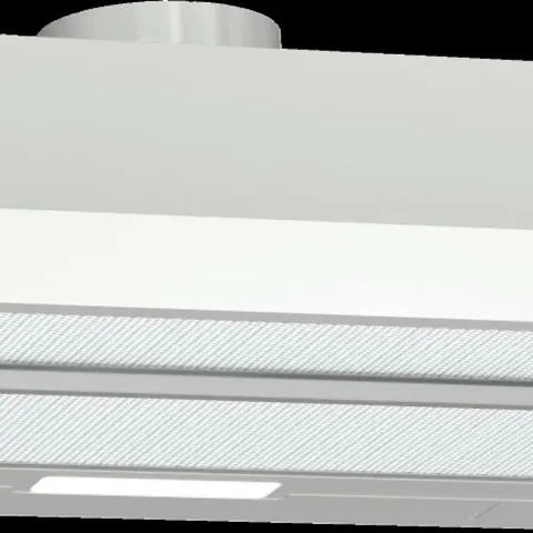 BAGGED HISENSE 60CM TELESCOPIC CANOPY COOKER HOOD - STAINLESS STEEL