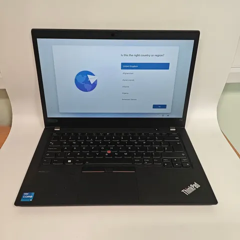 UNBOXED THINKPAD T14 GEN 2 INTEL CORE I5 LAPTOP IN BLACK