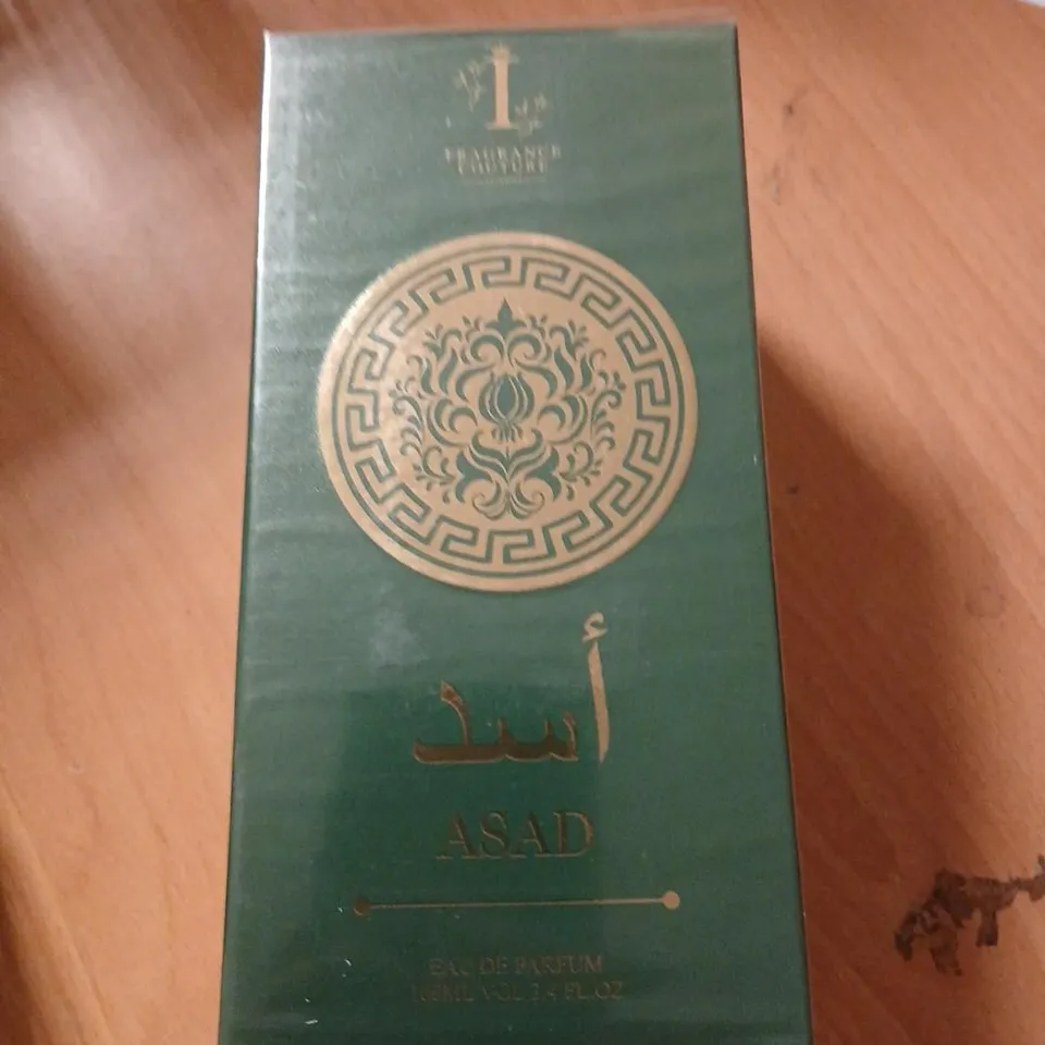BOXED AND SEALED FRAGRANCE COUTURE ASAD EAU DE PARFUM 100ML
