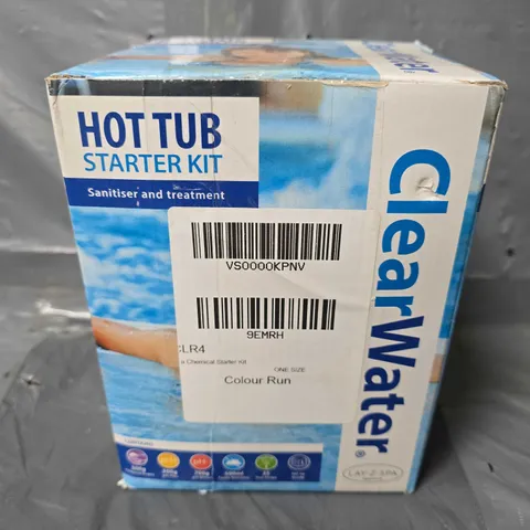 BOXED CLEARWATER HOT TUB STARTER KIT
