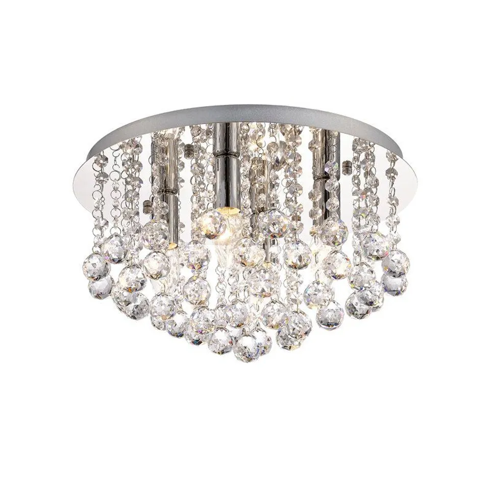 4-LIGHT FLUSH MOUNT FIXTURE 