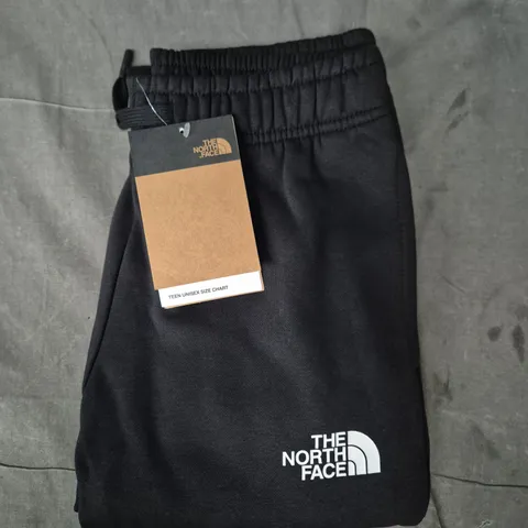 THE NORTH FACE TEEN JOGGERS IN BLACK SIZE MEDIUM