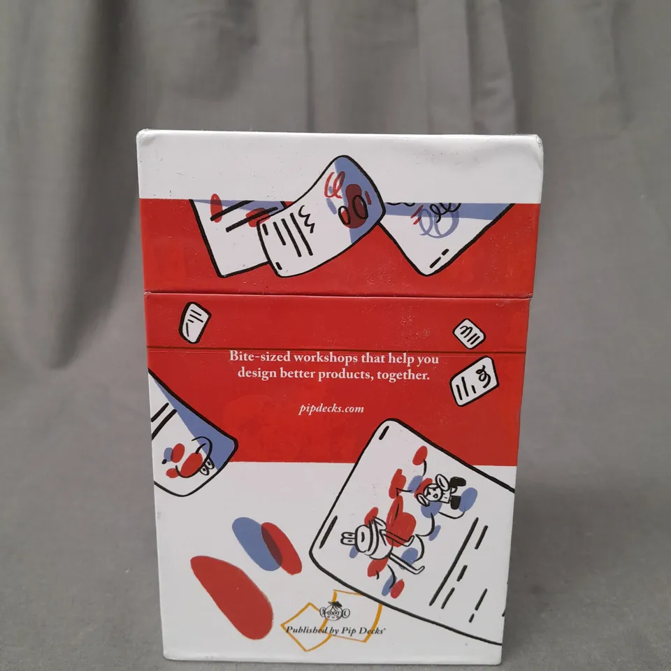 BOXED AND SEALED PIP DECKS WORKSHOP TACTICS CARD