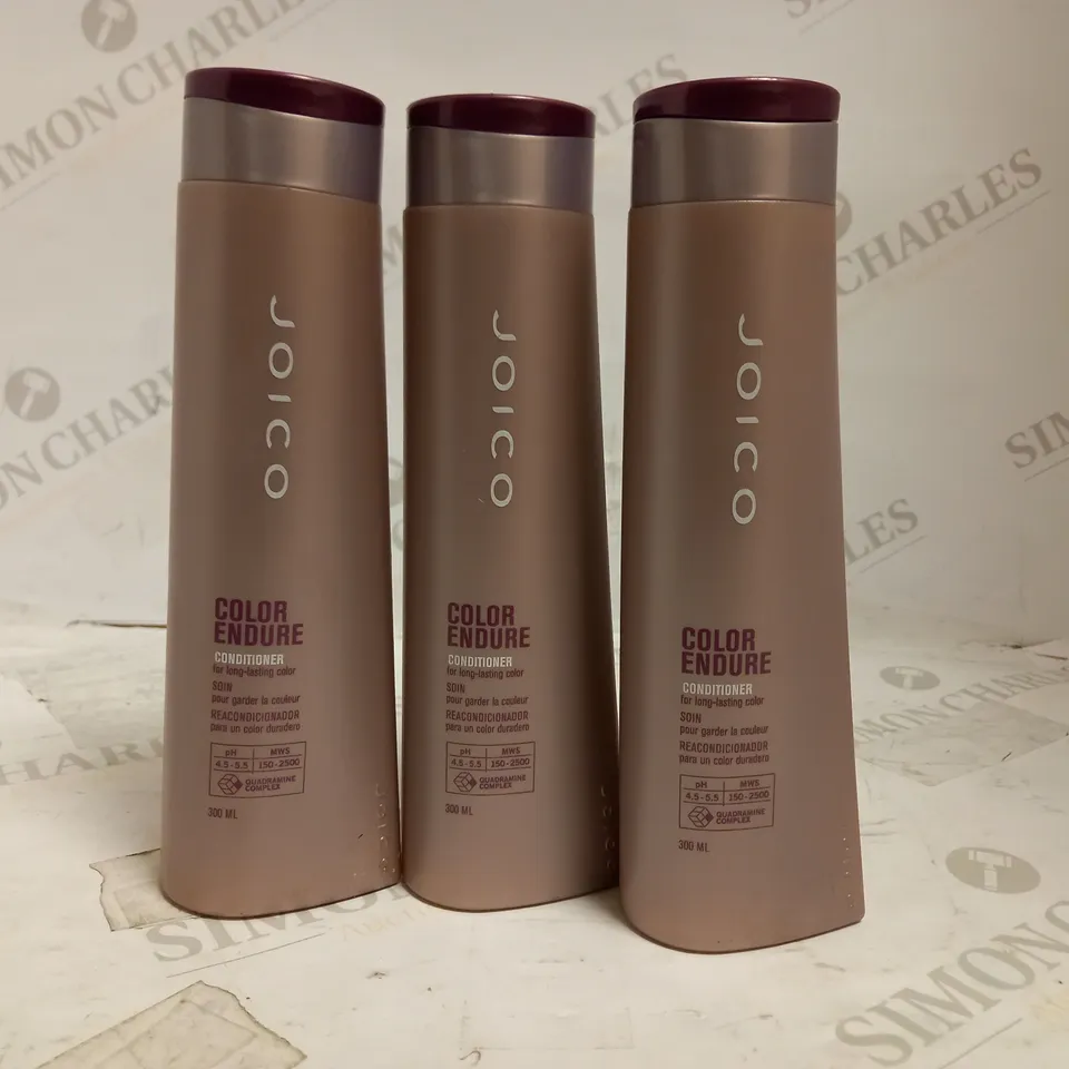 LOT OF 11 JOICO COLOUR ENDURE CONDITIONER (11 X 300ML)
