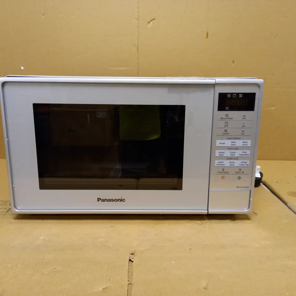 PANASONIC NN-K18JMMBPQ MICROWAVE OVEN WITH GRILL AND TURNTABLE, 800W, 1000W GRILL